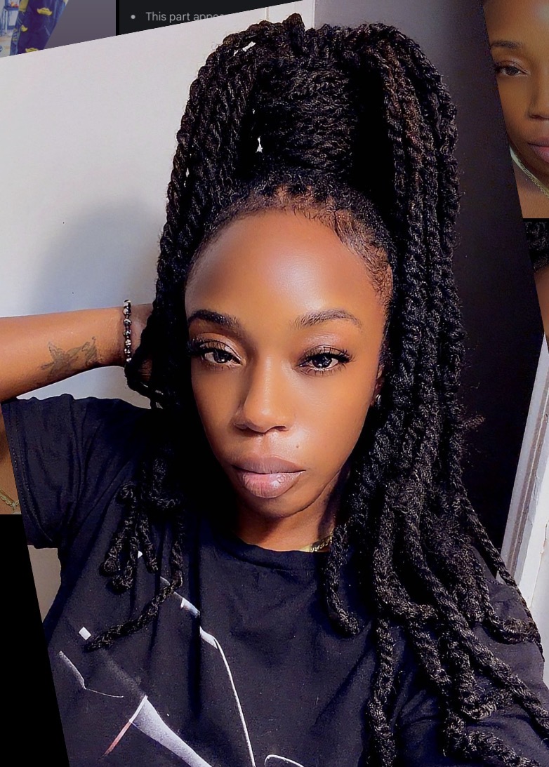 Coco, owner and loc specialist at IN DA KUT