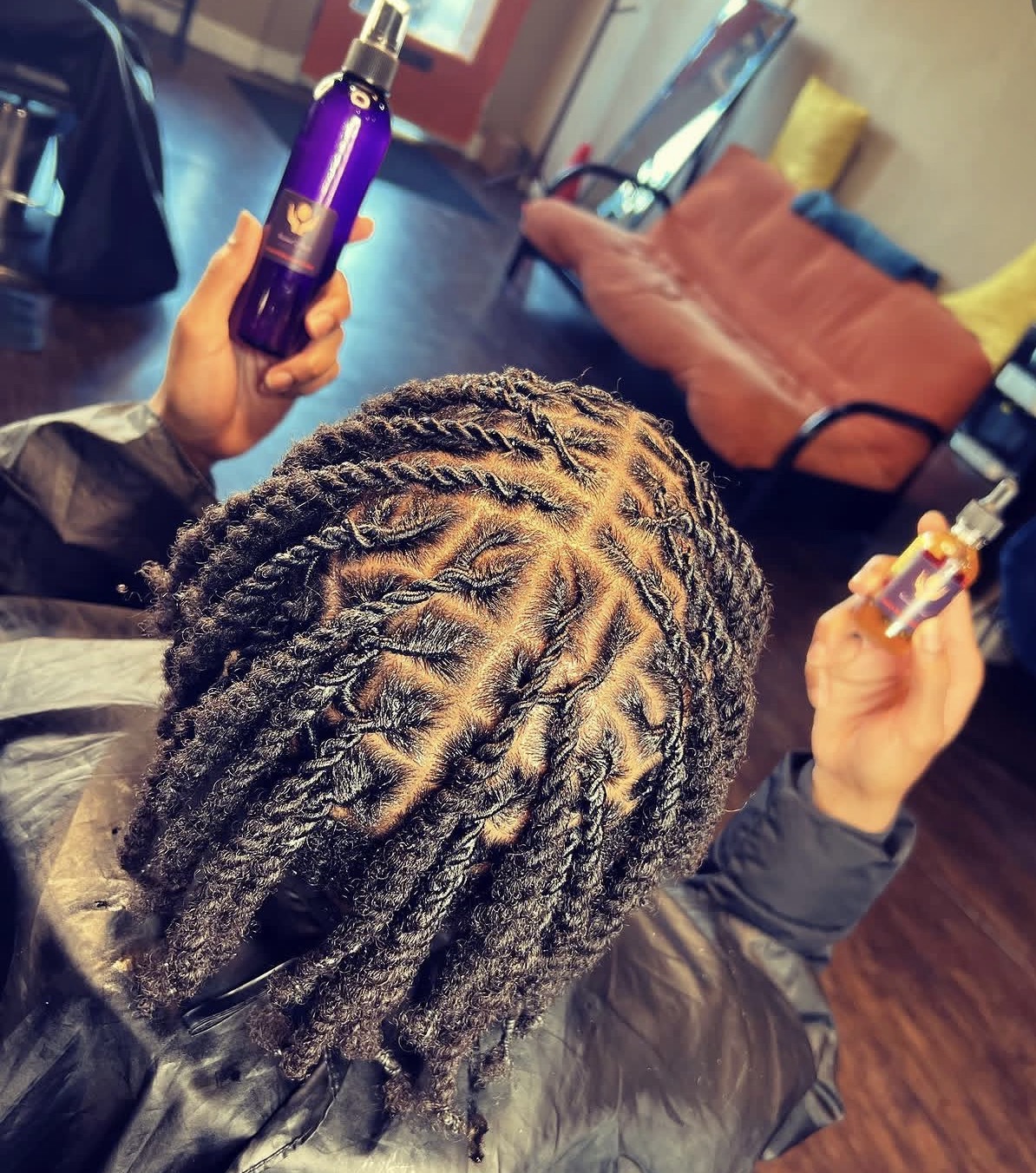 IN DA KUT loc and natural hair portfolio